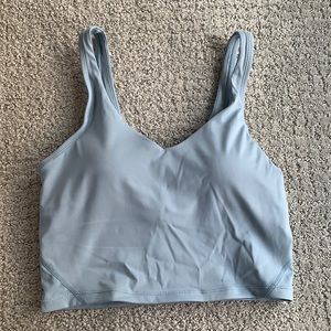 Cropped workout tank